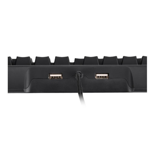 Marvo Pro - Wired Mechanical Gaming Keyboard with 119 Keys and RGB Backlighting, Black