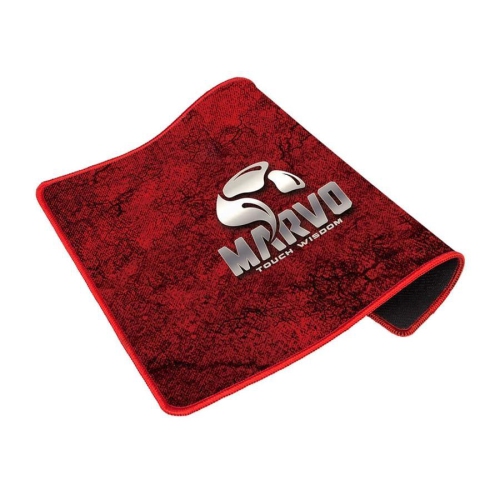 Marvo Pro - Mouse Pad, 450x400x3mm , High Density Waterproof Textile Surface, Red