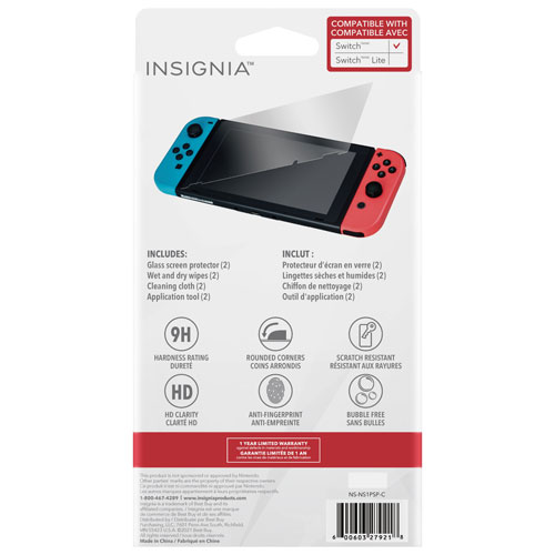 Protecteur d'écran en verre d'Insignia pour Switch - Seulement à Best Buy