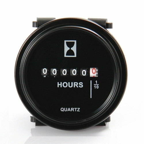 DC 12V Mechanical Hour Meter HM009; 880V Suitable for Diesel & Gas