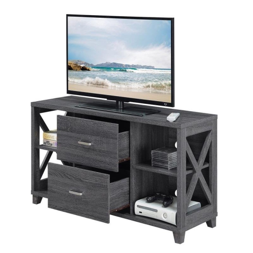 PEMBERLY ROW  47" Tv Stand With Two Drawers In Gray