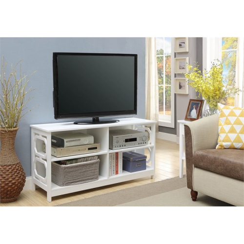 Pemberly Row 46"TV Stand with Storage in White