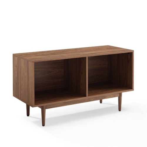 Crosley Liam 40" Low Profile TV Stand in Walnut