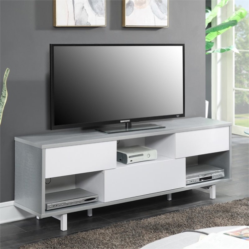 PEMBERLY ROW  60" Tv Stand In Weathered Gray