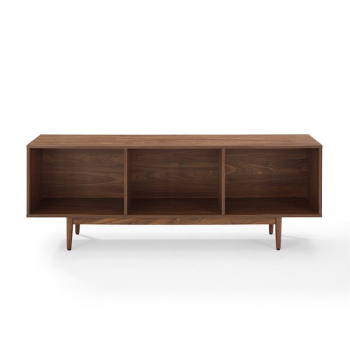Pemberly Row 60" Low Profile TV Stand in Walnut