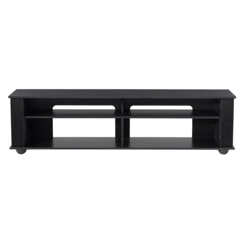 CORLIVING CANADA  Corliving Bakersfield Ravenwood Wood Tv Stand - for Tv's Up to 85"" In Black Incredible item … A wonderful entertainment center