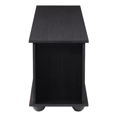 CorLiving Bakersfield Ravenwood Black Wood TV Stand - For TV's up to 85"