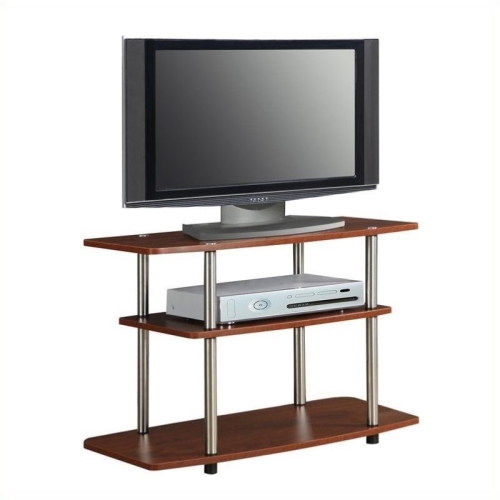 Pemberly Row 3 Tier TV Stand - Cherry