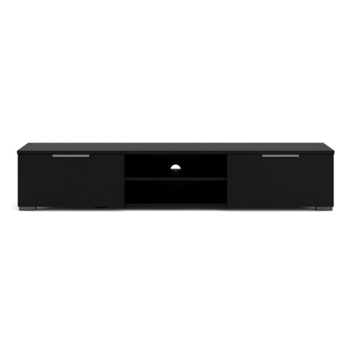 Tvilum Match Modern 68" TV Stand in Black Matte