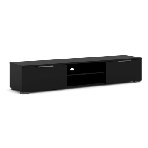 Tvilum Match Modern 68" TV Stand in Black Matte