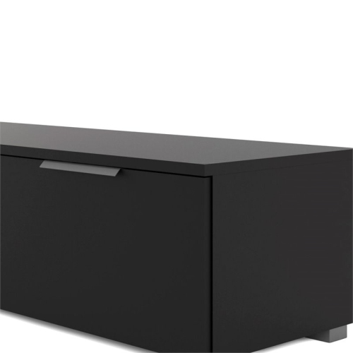 Tvilum Match Modern 68" TV Stand in Black Matte