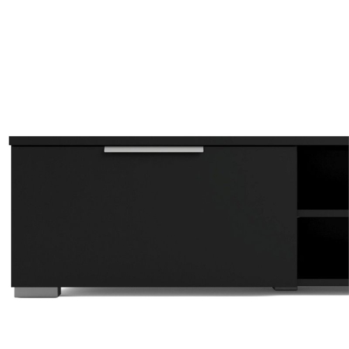 Tvilum Match Modern 68" TV Stand in Black Matte