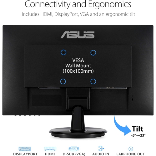 Asus 23.8" 1080p HD 75 Hz GTG IPS LED Moniter -