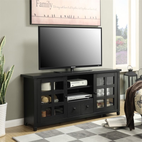 Pemberly Row 60" Park Lane TV Stand in Black