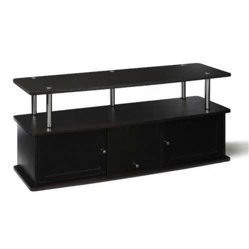 PEMBERLY ROW  Tv Stand With 3 Cabinets In Espresso