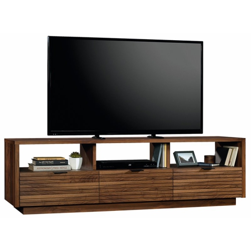 Pemberly Row 71" TV Stand in Grand Walnut