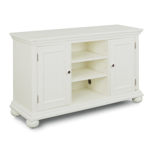 HOMESTYLES  Dover Wood Entertainment Center In Off White