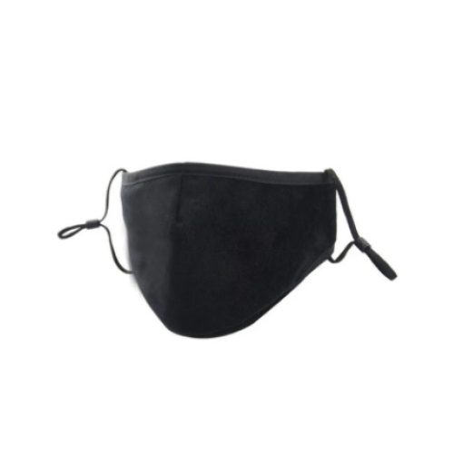 SureSafe Washable Re-Usable Cloth Face Mask - BLACK