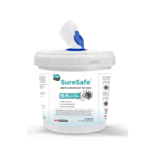 SureSafe All Purpose & Hard Surface Disinfectant Wipes