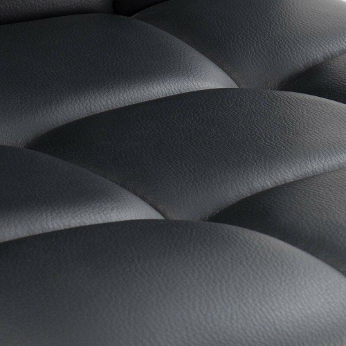 Infinite Imports – Adjustable Height Air Lift Bar Stool Black