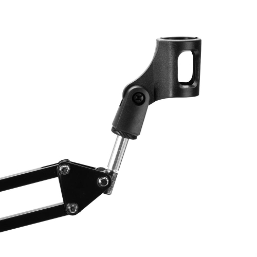 Mic Microphone Suspension Boom Scissor Arm Stand Holder for Studio Broadcast