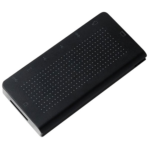 Twelve South StayGo 9-Port USB-C Hub with 4K HDMI & Ethernet - Black