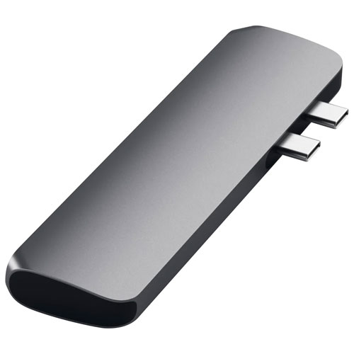 Satechi 7-Port USB-C Hub with 4K HDMI for MacBook Pro/Air - Space Grey