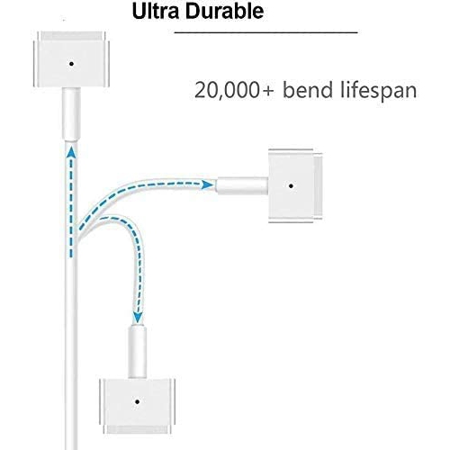 Mac Book Pro Charger, 85W 2 T-Tip Power Adapter for Mac Book Pro 11/13/15/17 Inch