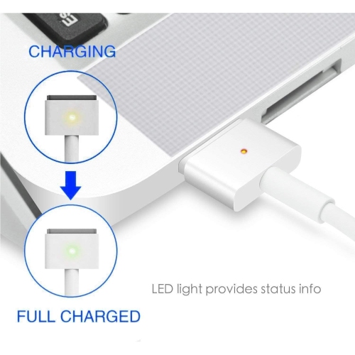 Mac Book Pro Charger, 85W 2 T-Tip Power Adapter for Mac Book Pro 11/13/15/17 Inch