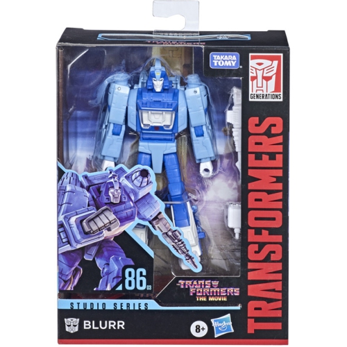 Transformers Studio Series 5 Inch Action Figure Deluxe Class - Blurr #86-03