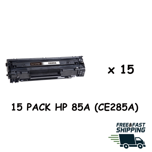 BESTONER  15 Pack HP 85A (Ce285A)/hp 85A/hp85A/ce285/hpce285A/hp Ce285/hp Ce285/85A Toner Cartridge HP 1102 1217 1522 1002 In Black