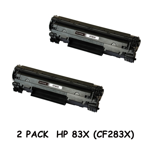 Bestoner™ 2 PK HP 83X/hp 83x/hp83/cf283/hpcf283x/hp cf283/HP CF283/83x Black Toner Cartridge HP M201 M125 M127 M225d
