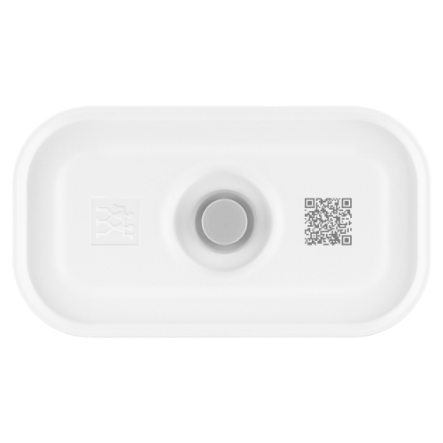 ZWILLING Fresh & Save S Meal Prep Container, Plastic, White-Grey