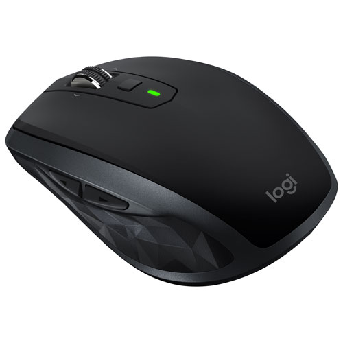 Logitech MX Anywhere 2S Bluetooth Darkfield Mouse - Black