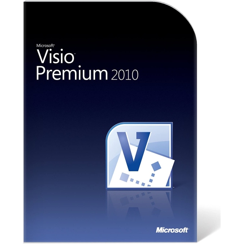 VISIO PREMIUM 2010 32-BIT/X64 ENGLISH US DVD