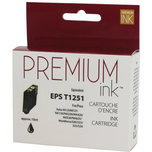 Premium Ink Ink Cartridge - Alternative for Epson T125120 - Black