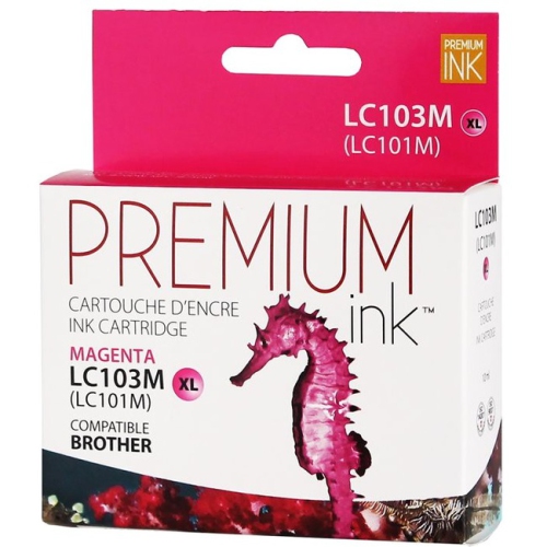 Premium Ink Ink Cartridge - Alternative for Brother LC103MS - Magenta