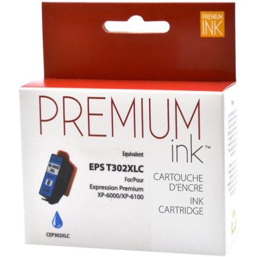 Premium Ink Ink Cartridge - Alternative for Epson T302XL220 - Cyan