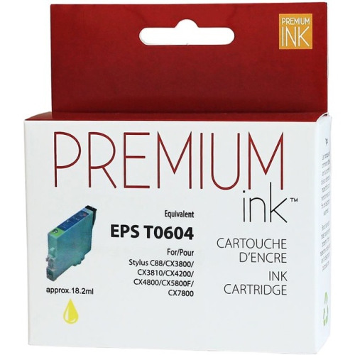 Premium Ink Ink Cartridge - Alternative for Epson T060420 - Yellow