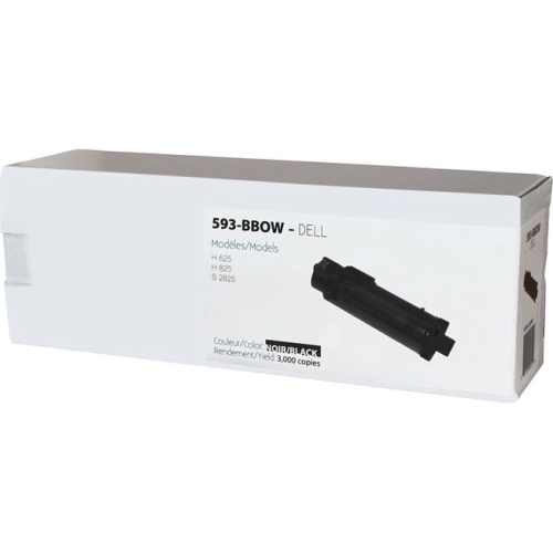 NUDEN  Premium Tone Toner Cartridge - Alternative for Dell 593-Bbow - In Black
