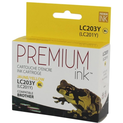 Premium Ink Ink Cartridge - Alternative for Brother LC203YS - Yellow