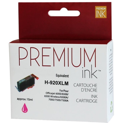 Premium Ink Ink Cartridge - Alternative for Hewlett Packard CD973AN / 920XL - Magenta