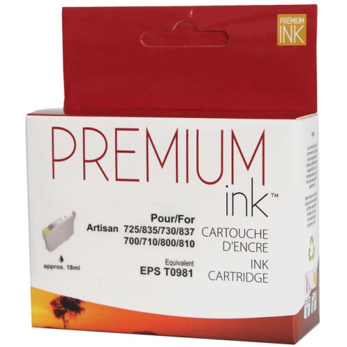 Premium Ink Ink Cartridge - Alternative for Epson T098120 - Black