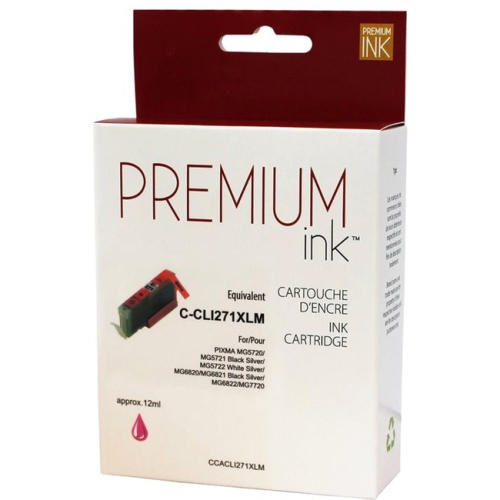 Premium Ink Ink Cartridge - Alternative for Canon CLI-271XLM - Magenta