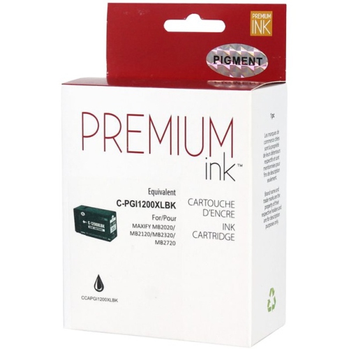 Premium Ink Ink Cartridge - Alternative for Canon PGI1200XLBK - Black