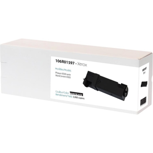 Premium Tone Toner Cartridge - Alternative for Xerox 106R01597 - Black
