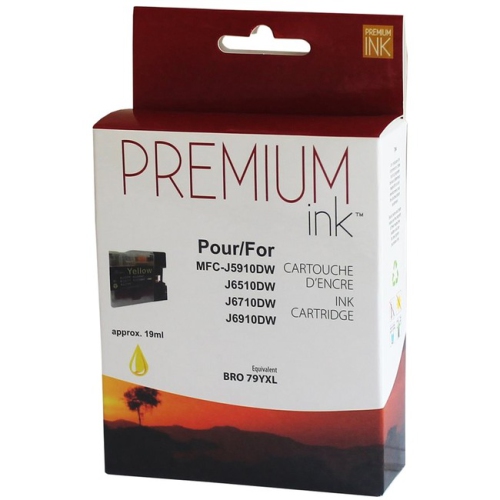 Premium Ink Ink Cartridge - Alternative for Brother LC79Y - Yellow