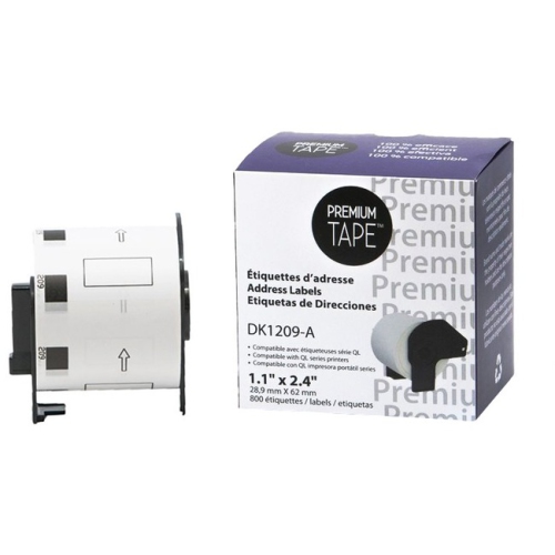 Premium Tape Small Address Paper Labels - Alternative for Brother DK-1209