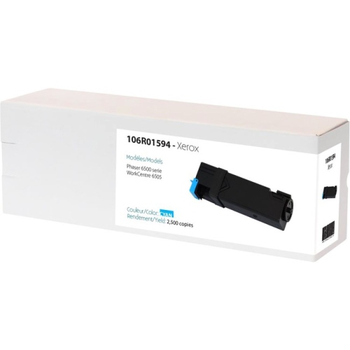 Premium Tone Toner Cartridge - Alternative for Xerox 106R01594 - Cyan