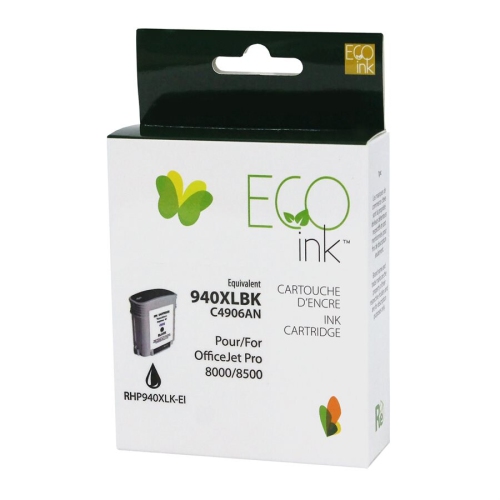 Premium Ink Ink Cartridge - Remanufactured for Hewlett Packard C4906A / 940XL - Black